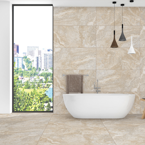 Керамогранит Neodom N20753 Luxury Ravena Beige Carving Str 60x120