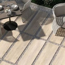 Керамогранит Rondine J86331 Greenwood Beige 7,5x45