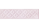 Керамическая плитка Декор Cifre Relieve Drop Pink Brillo 7.5x30