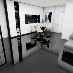 Керамогранит Duna Super Black Polished 60x60