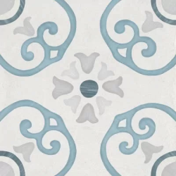 Керамогранит Harmony 3386036517 Sirocco Blue Dhalia 9mm R10 22.3x22.3