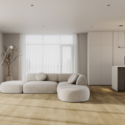 Кварцевый паркет Quartz Parquet Классик Дуб Хельсинки 1258-58 7/1,2 мм
