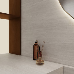 Керамогранит Staro Dolomites Travertin Classic Light Matt Carving 60x120