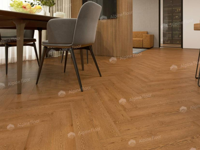 Кварцвиниловая плитка Alpine Floor Parquet Light Дуб Селена ЕСО 13-32 MC