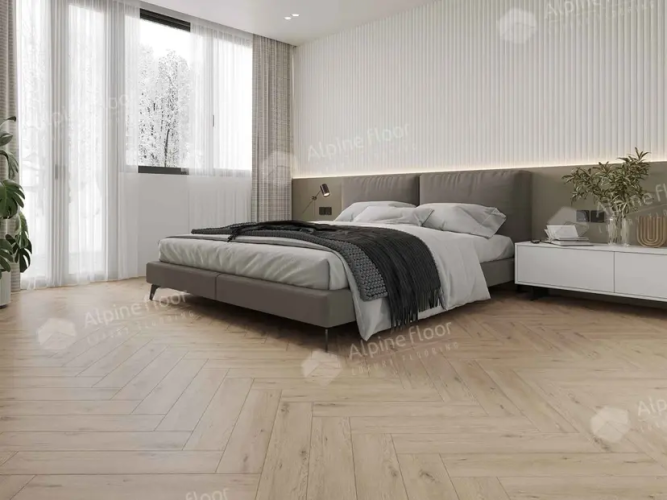 Кварцвиниловая плитка Alpine Floor Parquet LVT Дуб Алиот ECO 16-23