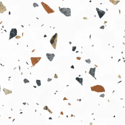 Керамогранит Laparet х9999309441 Terazzo Bianco цветной матовый карвинг 60х120