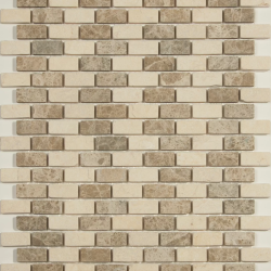 Мозаика NSmosaic K-707 камень (15х30х7) 305х305, матовая