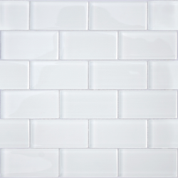 Мозаика LeeDo Ceramica Mattoni Bianchi (50x100) 300х300, полированная глянцевая