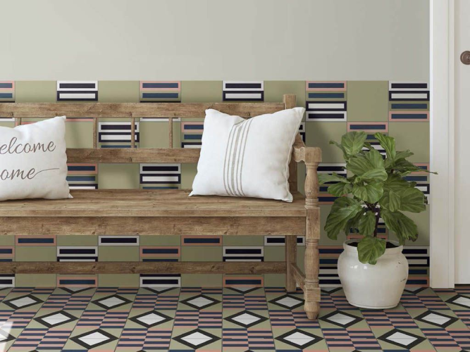 Плитка Equipe Bauhome 27680 Minze 20x20