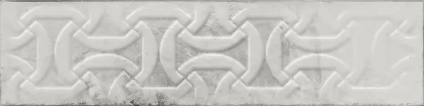 Керамическая плитка Декор Cifre Relieve Drop White Brillo 7.5x30