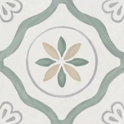 Керамогранит Harmony 3386036157 Sirocco Green Petals 9mm R10 22.3x22.3