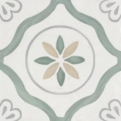 Керамогранит Harmony 3386036157 Sirocco Green Petals 9mm R10 22.3x22.3