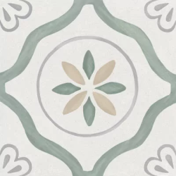 Керамогранит Harmony 3386036157 Sirocco Green Petals 9mm R10 22.3x22.3