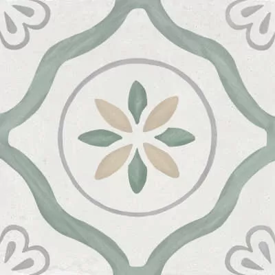 Керамогранит Harmony 3386036157 Sirocco Green Petals 9mm R10 22.3x22.3