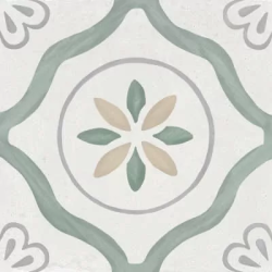 Керамогранит Harmony 3386036157 Sirocco Green Petals 9mm R10 22.3x22.3