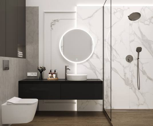 Керамогранит Laparet Brilliance белый лаппатированный 59,70x119,70