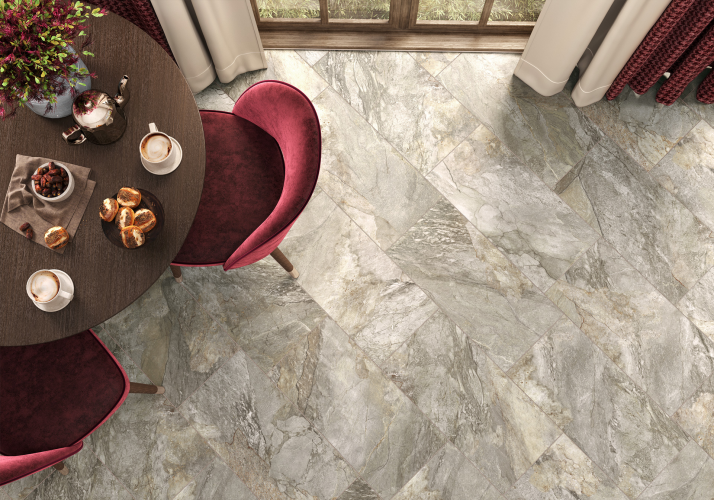 Керамогранит Delacora D30002M Slate Brown матовый карвинг 30x60