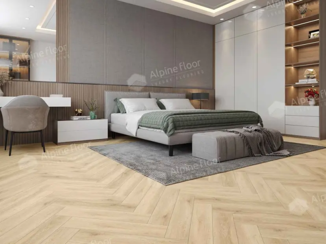 Кварцвиниловая плитка Alpine Floor Parquet LVT Дуб Ригель ECO 16-24