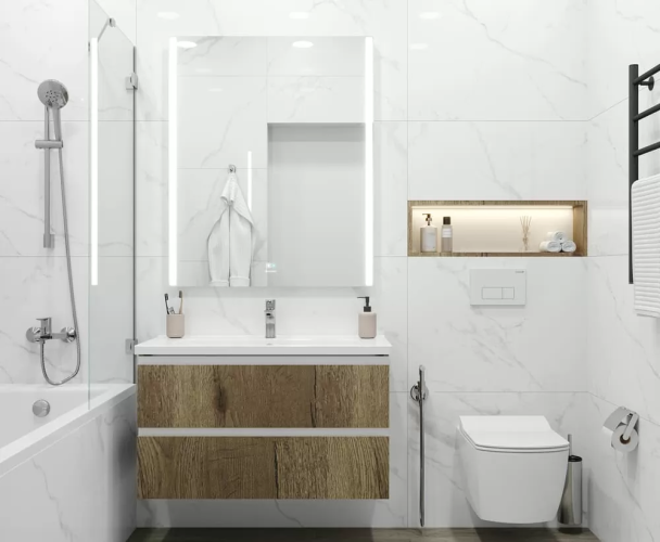 Керамогранит Ceradim х9999304221 Statuario Justice Grey Белый Полированный 60х120