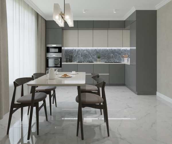 Керамогранит Royce Brilliance White Polished R_PR1008 60x60