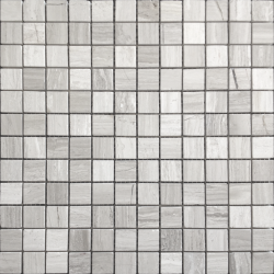 Мозаика LeeDo Ceramica Travertino Silver POL (23x23x7) 298х298, полированная глянцевая