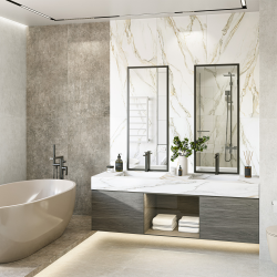 Керамогранит Delacora D12049M Corten Light матовый карвинг 60x120