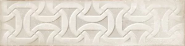 Керамическая плитка Декор Cifre Relieve Drop Ivory Brillo 7.5x30