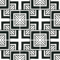 Плитка Equipe Caprice Deco 22125 Metropolitan B&amp;W 20x20