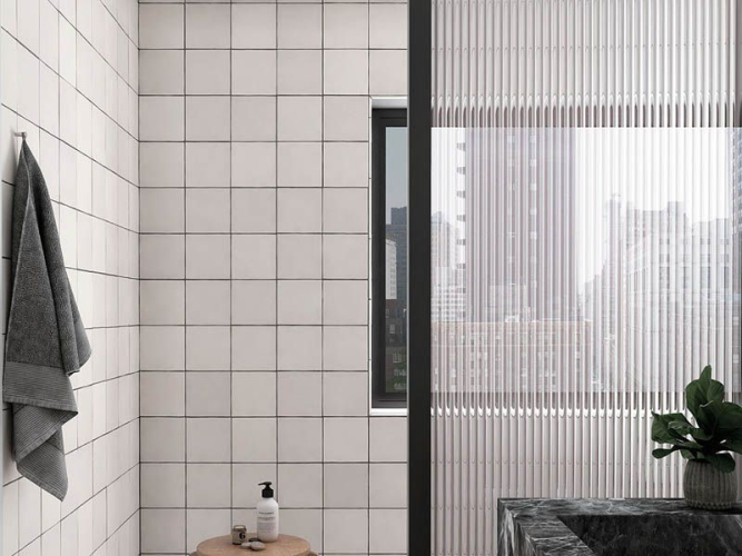 Плитка Equipe Magma 24968 White 13,2x13,2