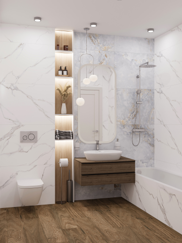Керамогранит Staro Rizzi Statuario Carvino Matt 60x120