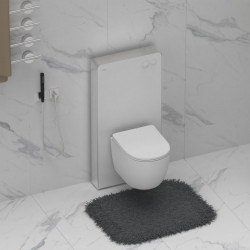 Инсталляционный модуль внешнего монтажа ABBER AC0107MW для подвесного унитаза, белый