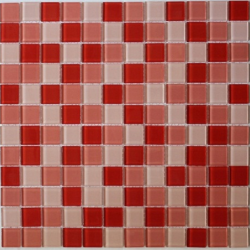 Мозаика NSmosaic S-452 стекло (25х25х4) 318х318, глянцевая