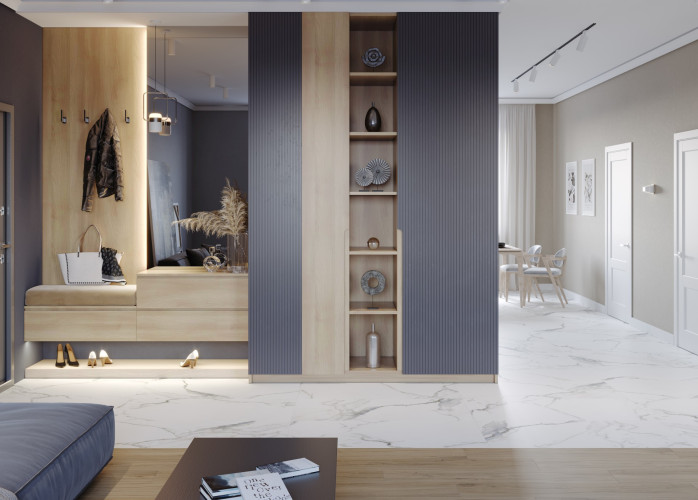 Керамогранит Kerranova K-2103/SR Alleya 20x120