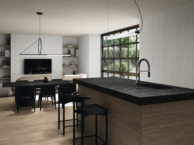 Керамогранит Ape A036980 Night Lux Black Matt Rect 60x120