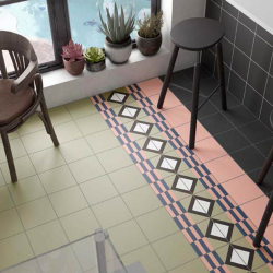 Плитка Equipe Bauhome 27682 Schwarz 20x20