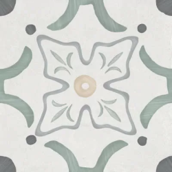 Керамогранит Harmony 3386036155 Sirocco Green Flower 9mm R10 22.3x22.3