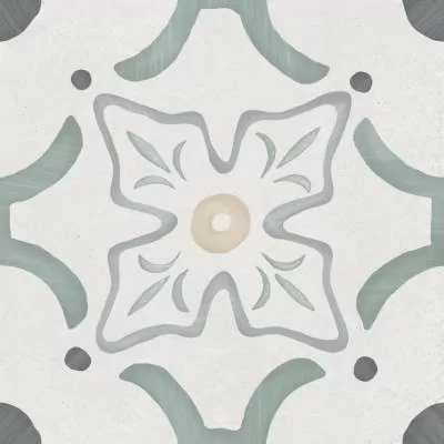 Керамогранит Harmony 3386036155 Sirocco Green Flower 9mm R10 22.3x22.3