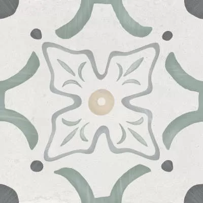 Керамогранит Harmony 3386036155 Sirocco Green Flower 9mm R10 22.3x22.3