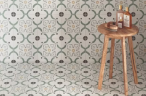 Керамогранит Harmony 3386036155 Sirocco Green Flower 9mm R10 22.3x22.3