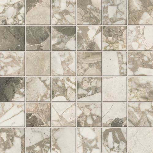Мозаика Atlas Concorde Russia 610110001058 Forte dei Marmi Ceppo Apuano Cream Mosaic Lap 30x30