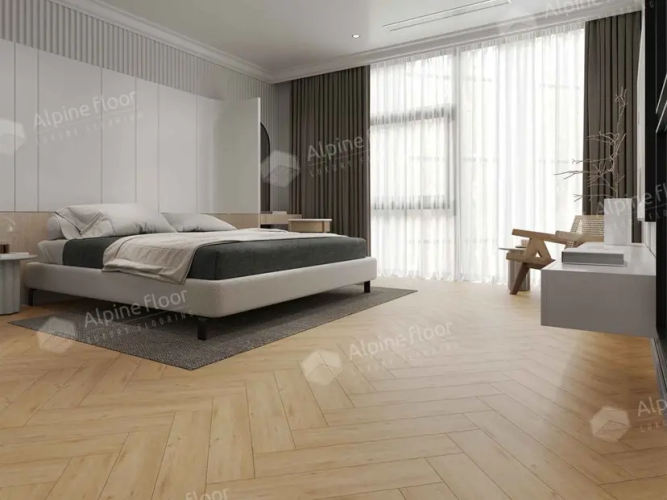 Кварцвиниловая плитка Alpine Floor Parquet LVT Дуб Лесат ECO 16-26