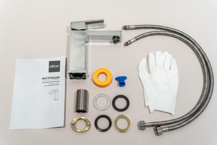 Смеситель ABBER Daheim AF8210 для раковины, хром