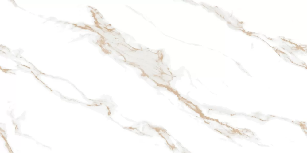 Керамогранит Ceradim х9999305645 Calacatta Sharp Gold Белый Полированный 60х120