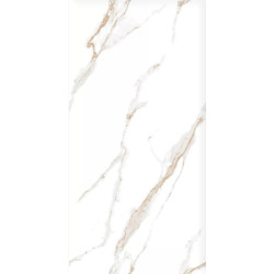 Керамогранит Ceradim х9999305645 Calacatta Sharp Gold Белый Полированный 60х120