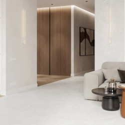 Керамогранит Laparet х9999311448 Geo Blanco светло-серый матовый карвинг 80х80