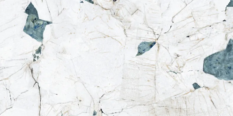 Керамогранит Laparet х9999312944 Crackstone Aqua бирюзовый лаппатированный шайн 60х120