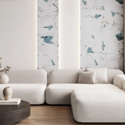 Керамогранит Laparet х9999312944 Crackstone Aqua бирюзовый лаппатированный шайн 60х120