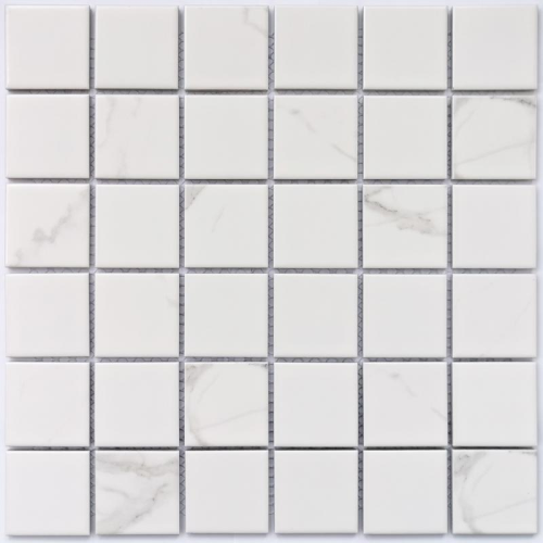 Мозаика Bonaparte Calacatta-48 (48х48х6) 306х306, матовая