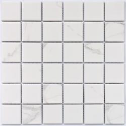 Мозаика Bonaparte Calacatta-48 (48х48х6) 306х306, матовая
