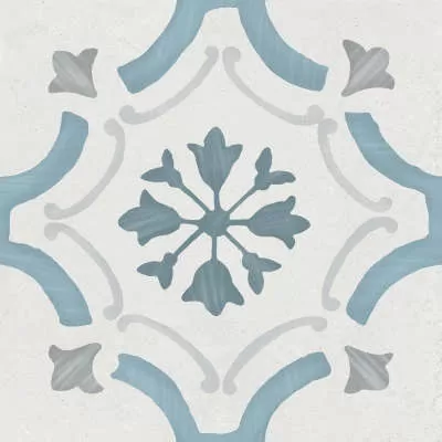 Керамогранит Harmony 3386036158 Sirocco Blue Ornate 9mm R10 22.3x22.3